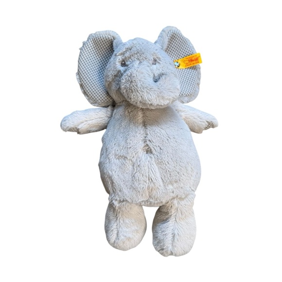 Steiff Ella Elephant Premium 12" Plush Soft Cuddly Friends Handmade - Picture 1 of 7